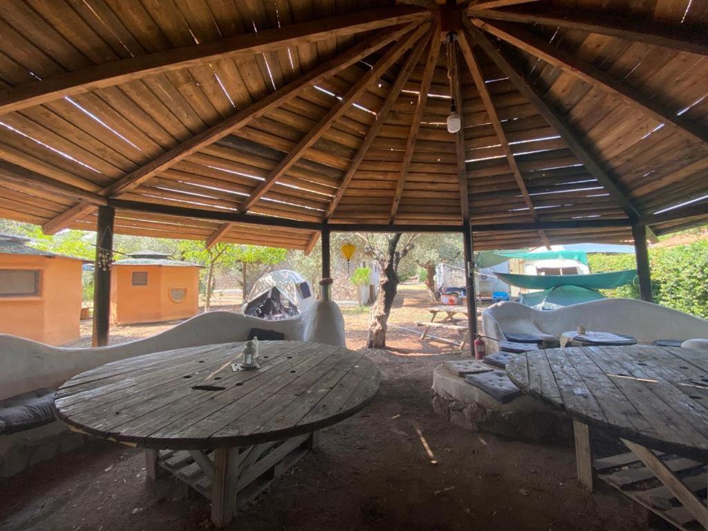 Nisi Glamping Otel Paralía Rachon Dış mekan fotoğraf