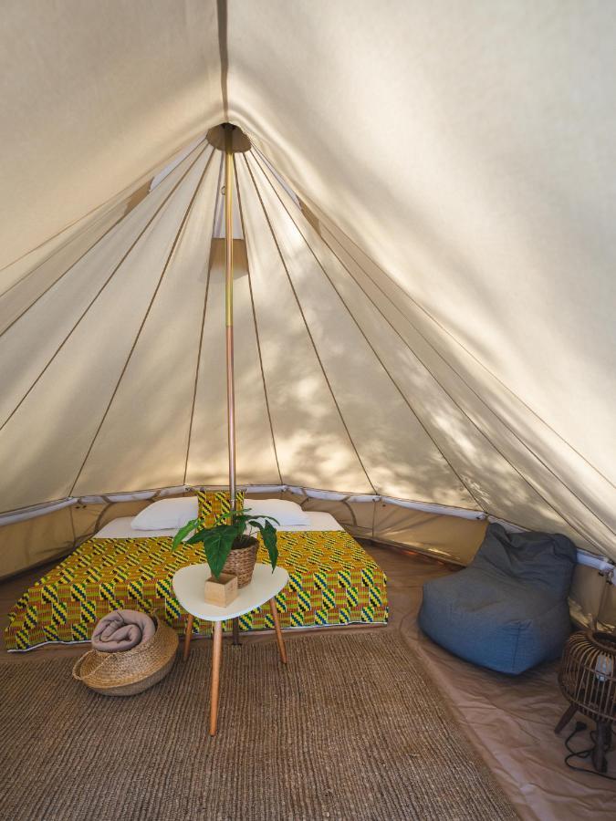 Nisi Glamping Otel Paralía Rachon Dış mekan fotoğraf