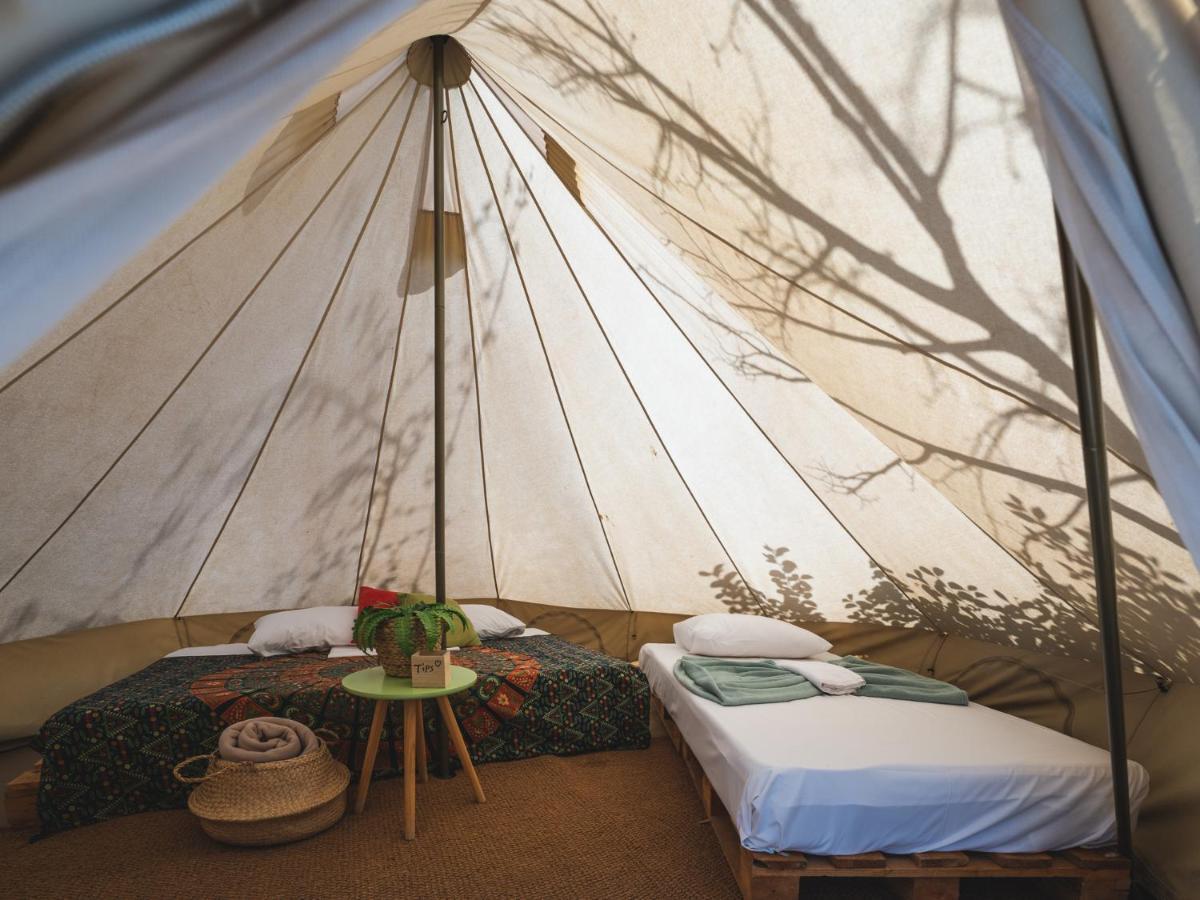 Nisi Glamping Otel Paralía Rachon Dış mekan fotoğraf