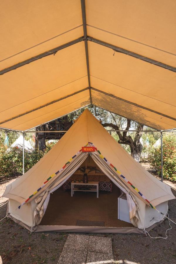 Nisi Glamping Otel Paralía Rachon Oda fotoğraf