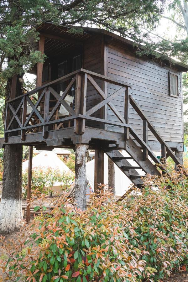 Nisi Glamping Otel Paralía Rachon Dış mekan fotoğraf