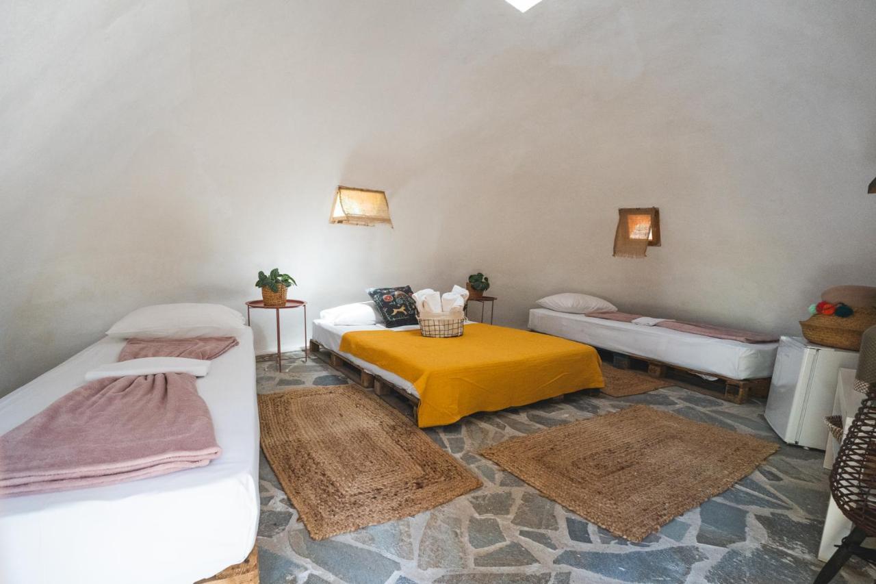 Nisi Glamping Otel Paralía Rachon Dış mekan fotoğraf