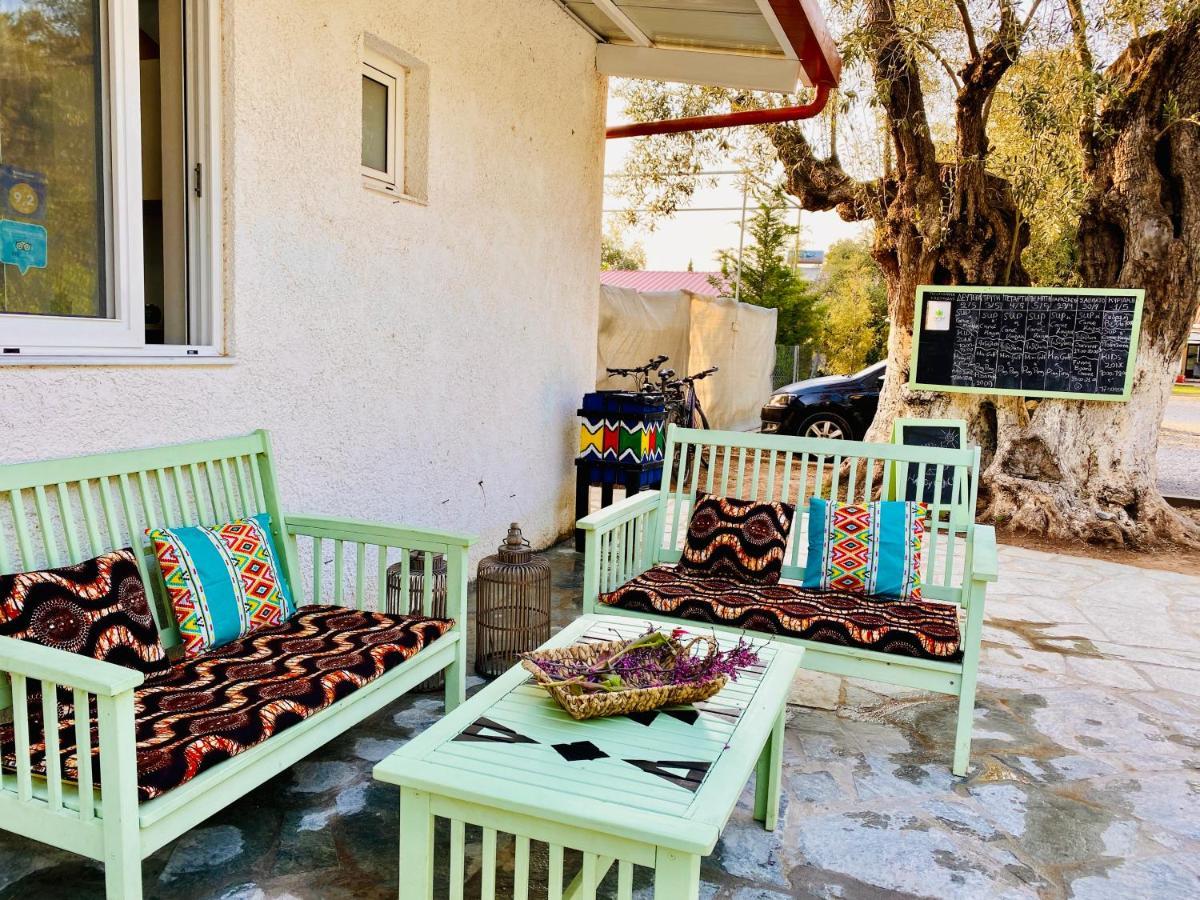 Nisi Glamping Otel Paralía Rachon Dış mekan fotoğraf