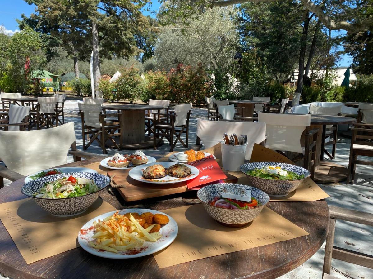 Nisi Glamping Otel Paralía Rachon Dış mekan fotoğraf