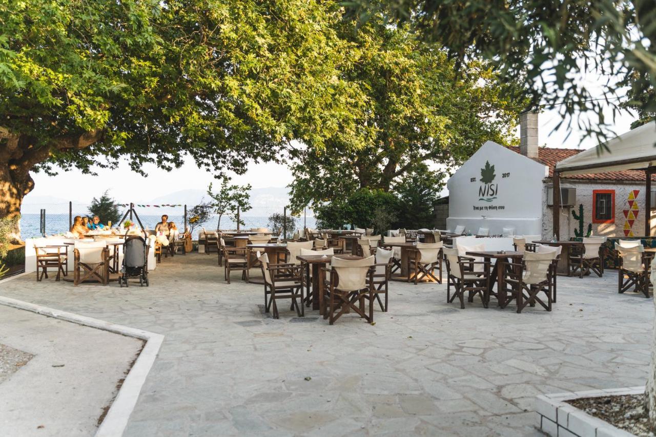 Nisi Glamping Otel Paralía Rachon Dış mekan fotoğraf