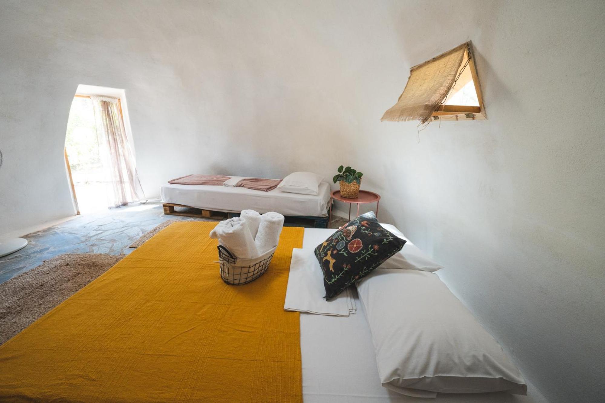 Nisi Glamping Otel Paralía Rachon Oda fotoğraf