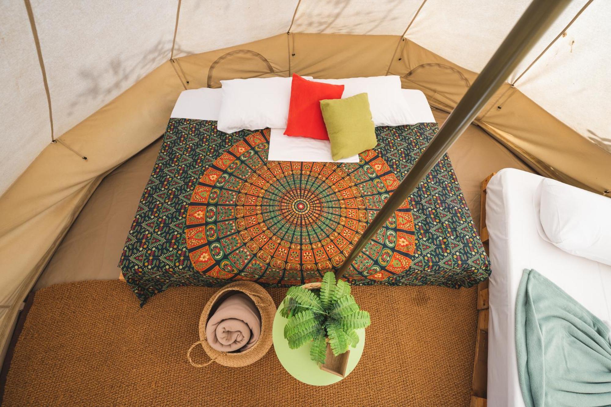Nisi Glamping Otel Paralía Rachon Oda fotoğraf