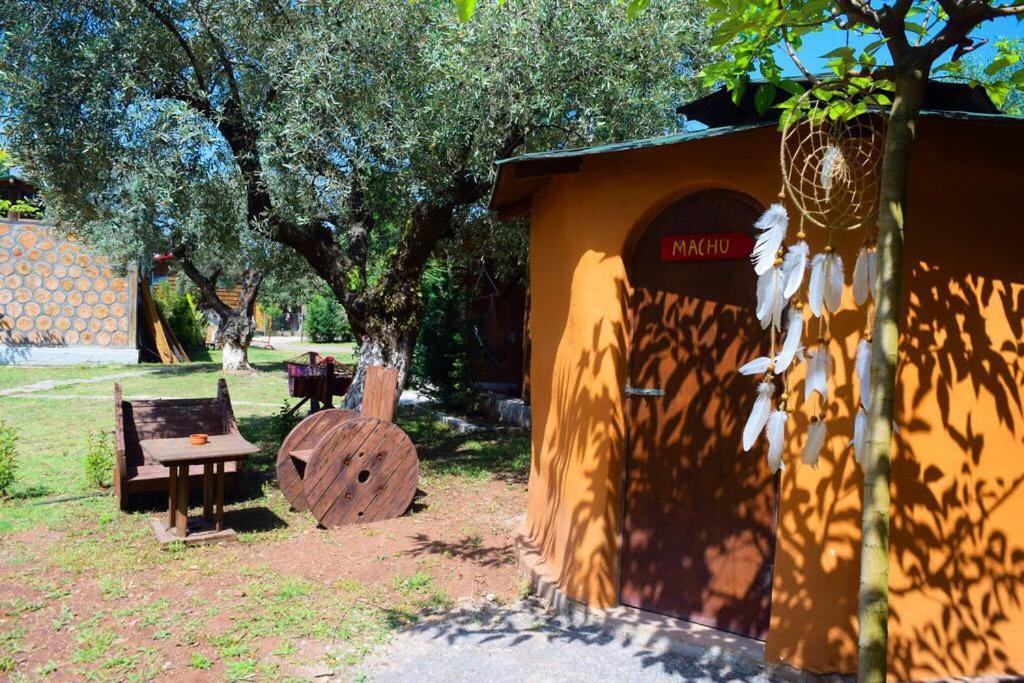 Nisi Glamping Otel Paralía Rachon Dış mekan fotoğraf